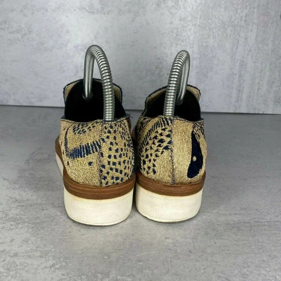 Free People Snake Eyes Loafe Gold Platform Shoe Women's Size 36 fits Sz … - Picture 9 of 14